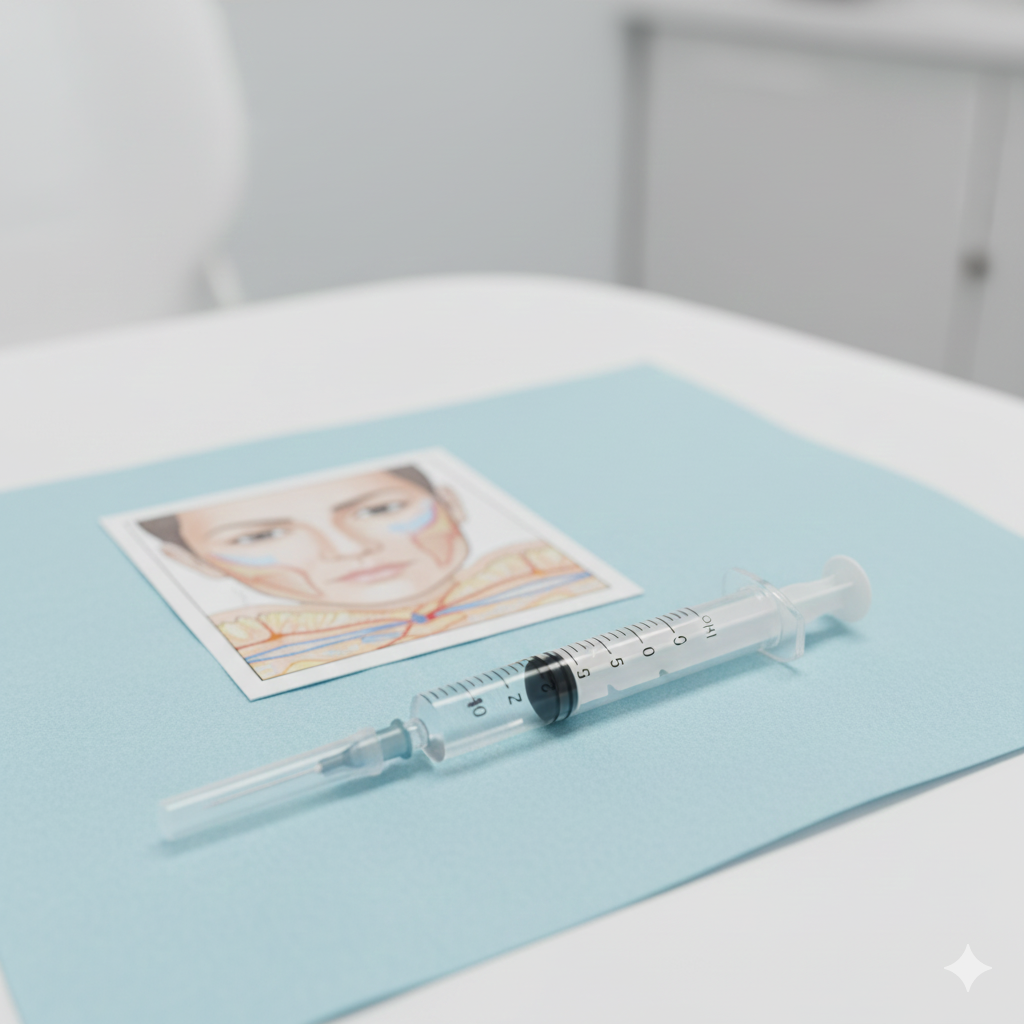 Dermal fillers treatment for facial volume restoration