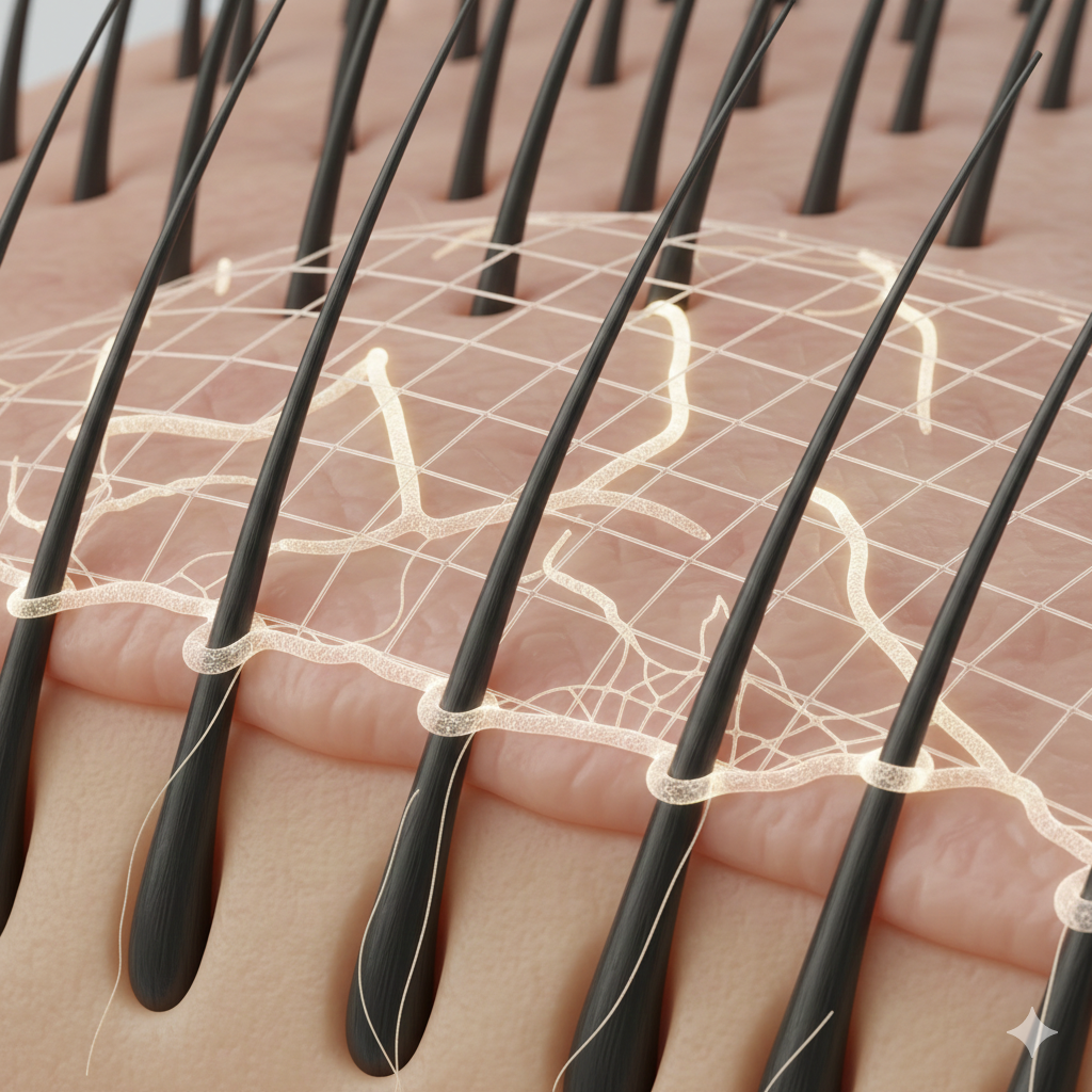 Dermatologist performing Hair PDO Threads treatment at Hebe Skin Hair Laser Clinic Malviya Nagar