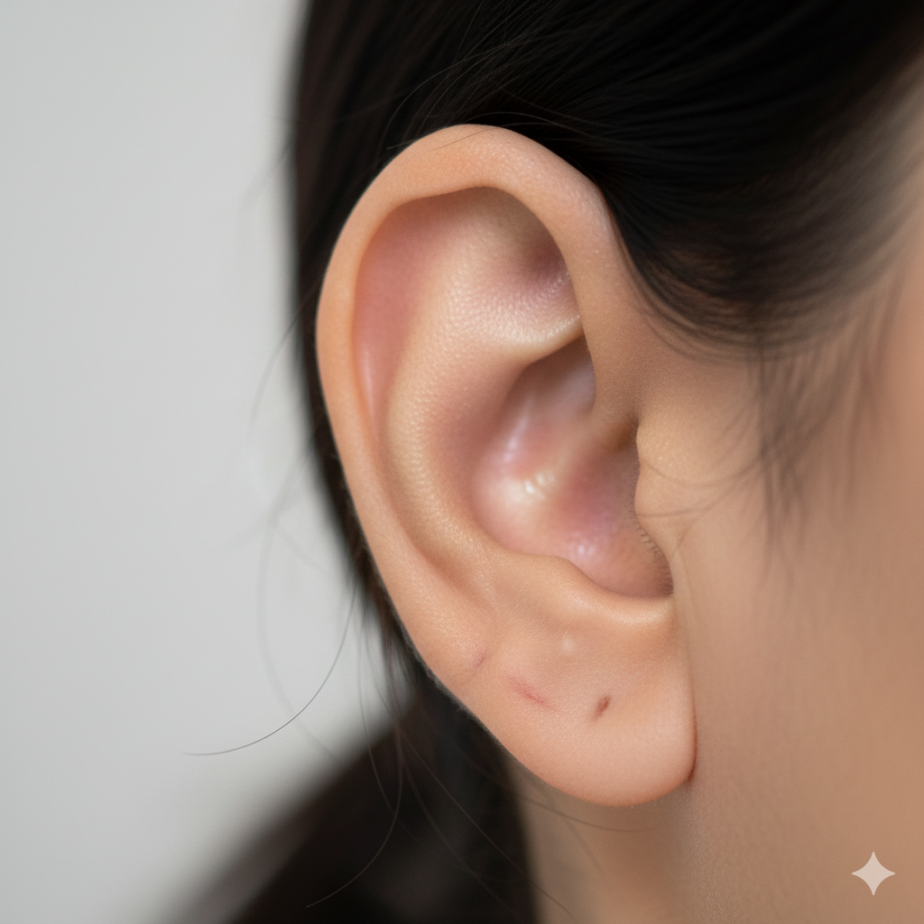 Dermatologist consultation for earlobe repair