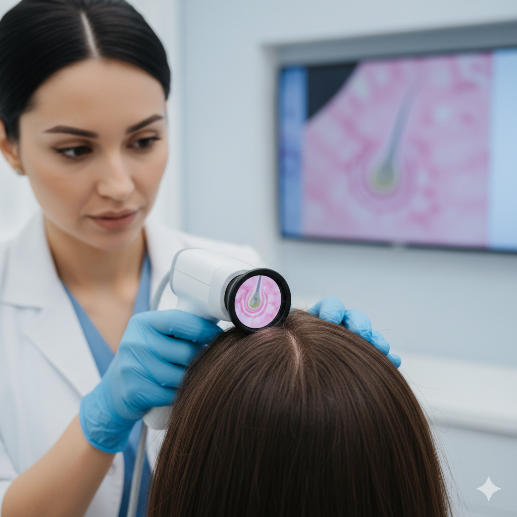 Dermatologist consultation for Scalp Peeling treatment at Hebe Skin Hair Laser Clinic Malviya Nagar