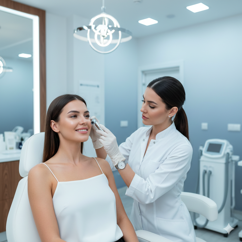 Skin care treatment at Hebe Skin Hair Laser Clinic