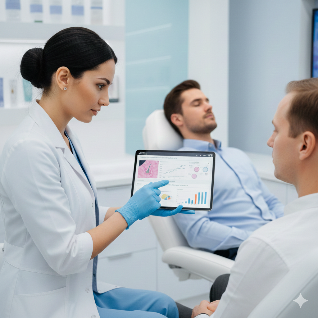 Dermatologist consultation for Hair PDO Threads treatment at Hebe Skin Hair Laser Clinic Malviya Nagar