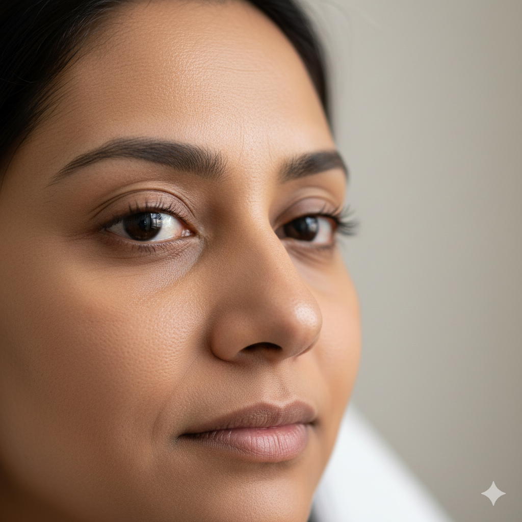 Puffy eyes under-eye swelling and eye bags condition
